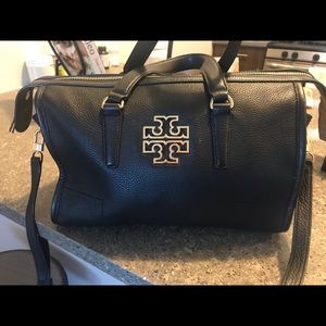 Tory Burch large leather satchel bag